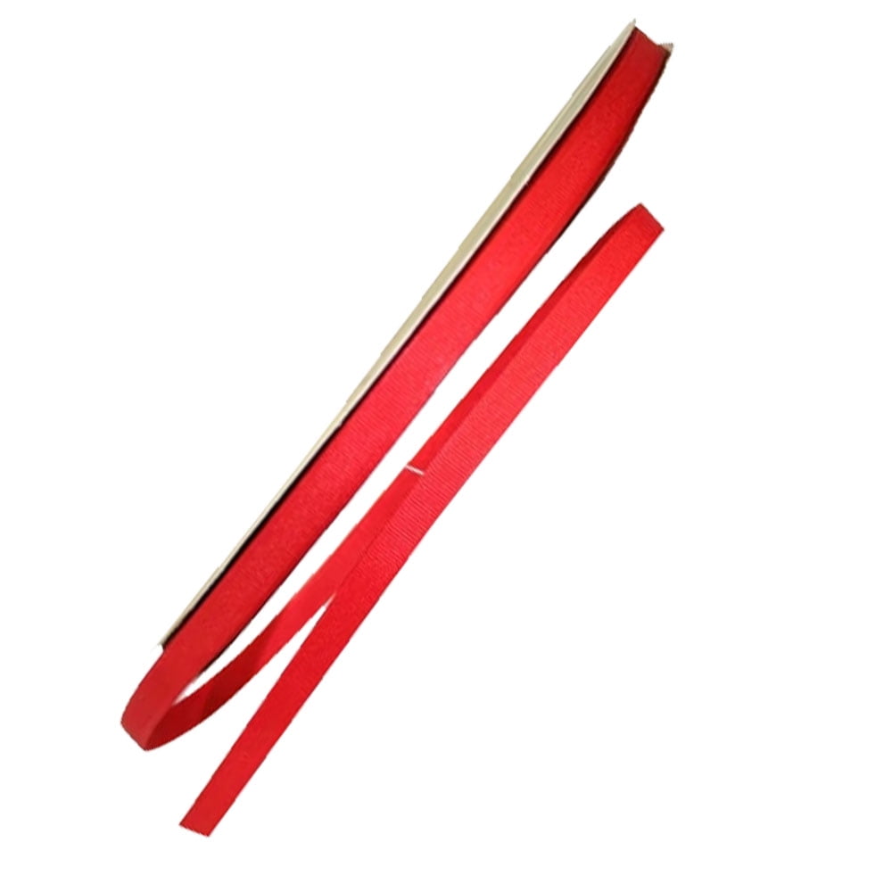 Red Polypropylene Ribbon Baby Buddy Polypropylene Grosgrain Ribbon, 0.375in x 100 Yards, Red ...
