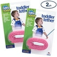 thumbnail image 1 of Baby Buddy Toddler Tether: Durable Adjustable Nylon Safety Wrist Link for Kids, Toddlers - Pink 2pk, 1 of 5