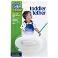 thumbnail image 1 of Baby Buddy Toddler Tether, Durable Adjustable Safety Anti Lost Wrist Leash for Toddlers, Children, Kids, Keep Safely Nearby, White, 1 of 5