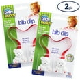 thumbnail image 1 of Baby Buddy Unisex Toddler Bib Clip - Turns Towels or Napkins into Instant Bibs, Red, 2pk, 1 of 9