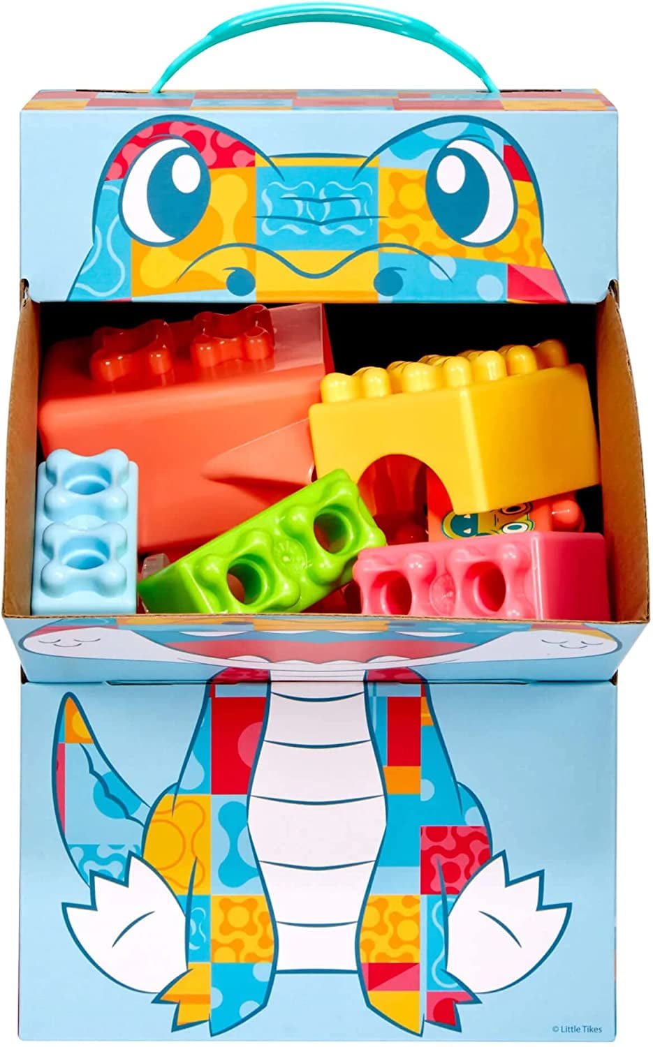 Baby Builders Splash Blocks First Blocks for Babies and Toddlers, Easy to Connect, Bath Toy