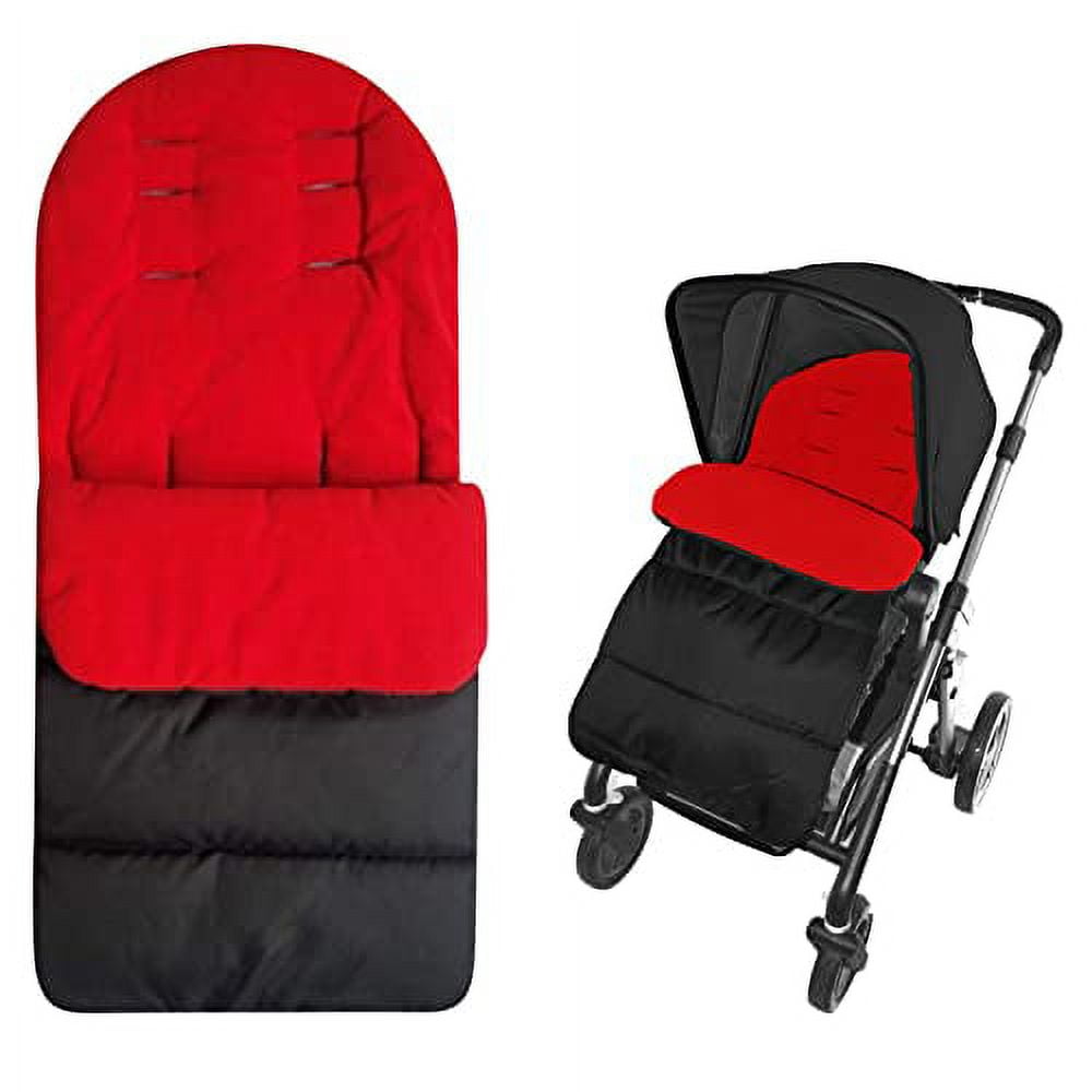 Bestgoods Universal Stroller Sleeping Bag, Multifunction Baby Footmuff  Stroller Blanket, Waterproof and Windproof Winter Outdoor Wearable Sleeping  Bag(Without Stroller) 