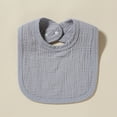 thumbnail image 1 of Baby Burp Cloths Solid Absorbent Spit Milk Pad Towel Girls Boys 4 Layers Bibs for Toddlers Grey, 1 of 4