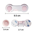 thumbnail image 1 of Baby Cabinet Locks No Installation Child Proof Drawer Fridge Sliding Door Safety Anti Pinch Guard, 1 of 14