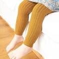 thumbnail image 1 of Baby Cable Knit Ankle Leggings Pants Footless Winter Tight Stockings Cotton Pantyhose for Infant Toddler Girls, 1 of 8