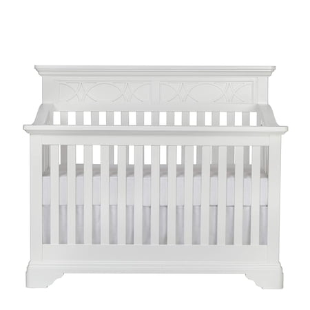 Suite Bebe Haven Hill 4-in-1 Convertible Crib White Lace