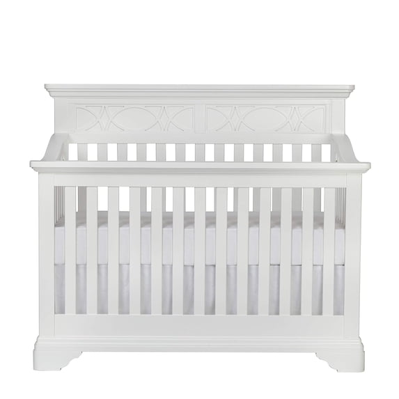 Suite Bebe Haven Hill 4-in-1 Convertible Crib White Lace