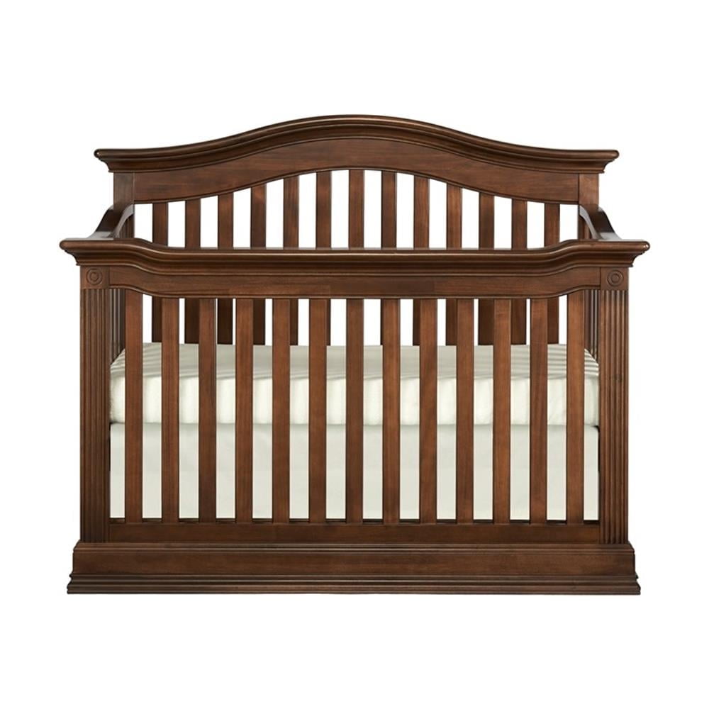 Baby Cache Montana 4-in-1 Convertible Crib Brown Sugar