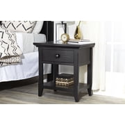 Baby Cache Overland One Drawer Nightstand Forever Black