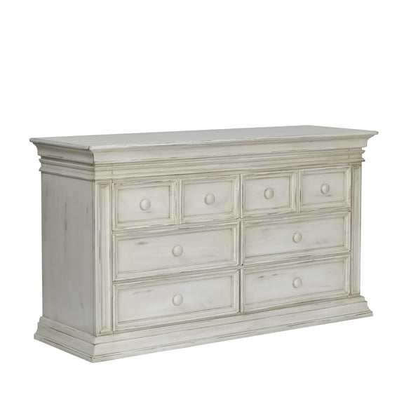 Baby Cache Vienna 6 Drawer Antique White