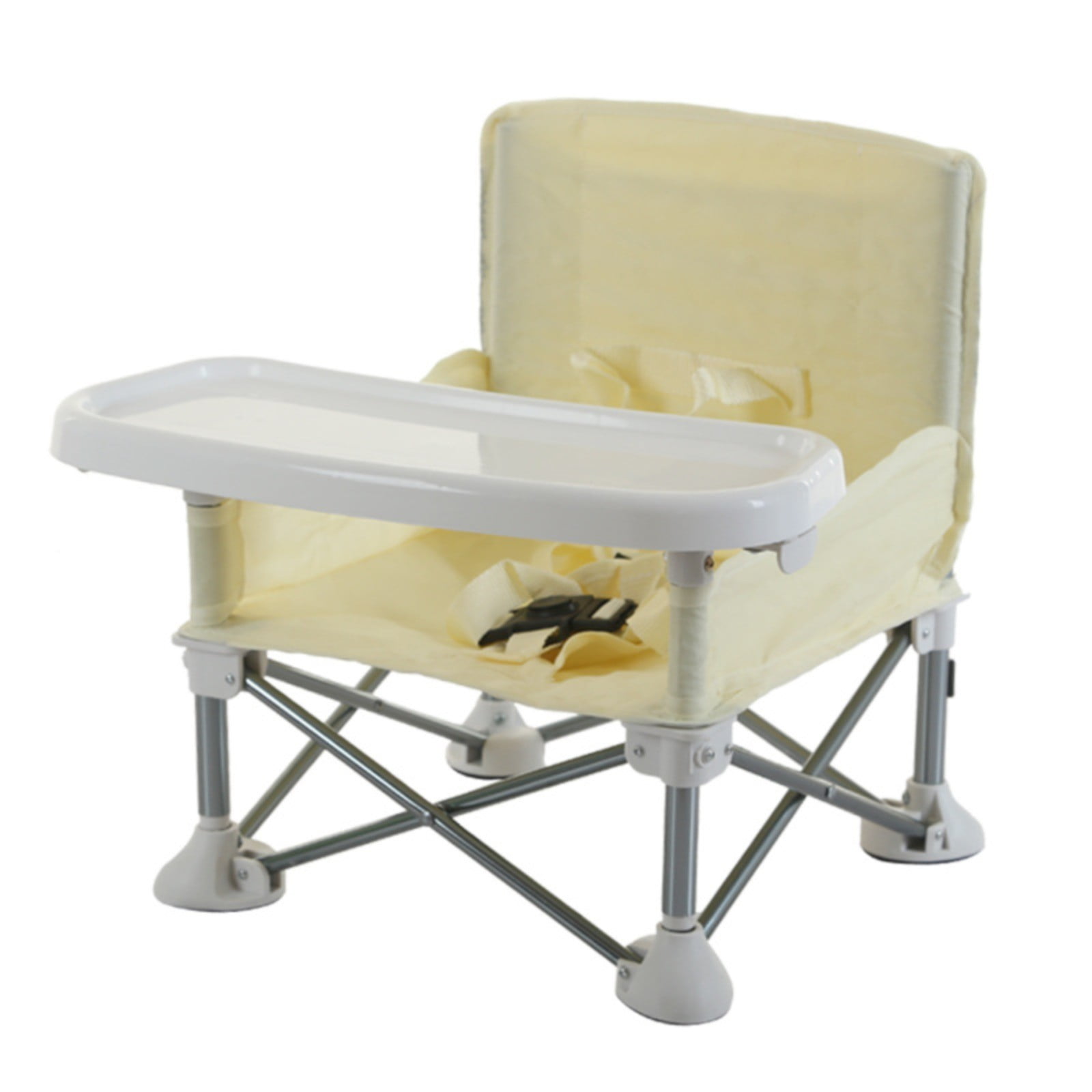 Baby Camping Chair Folding Camping High Chair For Baby Portable Travel Booster Seat With Food