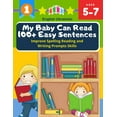 thumbnail image 1 of My Baby Can Read 100+ Easy Sentences Improve Spelling Reading And Writing Prompts Skills English Ukrainian: 1st basic vocabulary with complete Dolch Sight words flash cards kindergarten first grade le, 1 of 1
