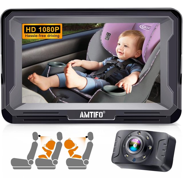 Baby Car Camera Ease Installation Gifts for Newborns Eye Protection