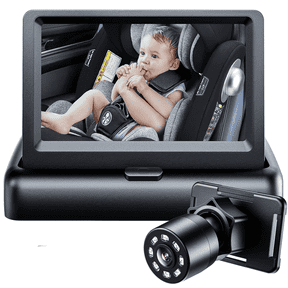 Baby Car Camera, View Infant in Rear Facing Seat with Wide Crystal Clear View,USB Easy Install car Camera for Baby 1080P