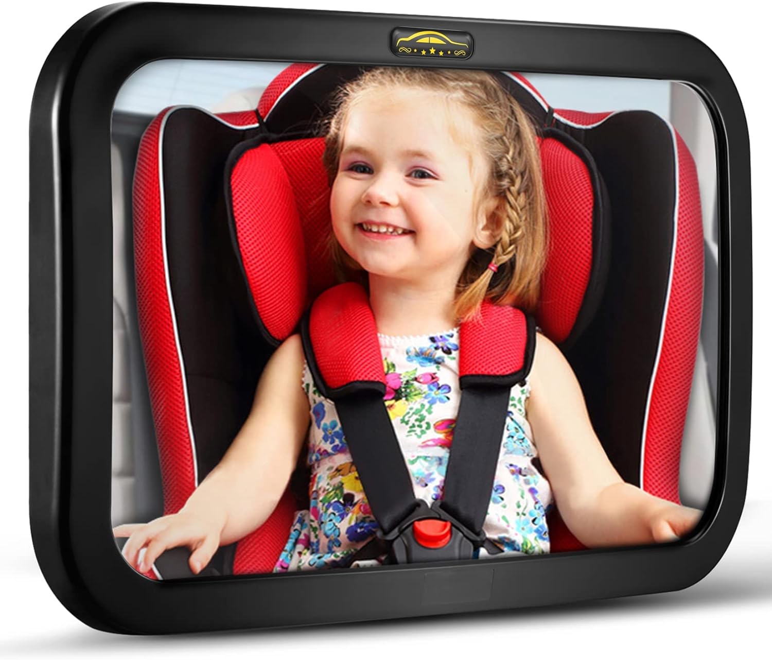 Baby Car Mirror, DARVIQS Seat Safely Monitor Infant Child in Rear