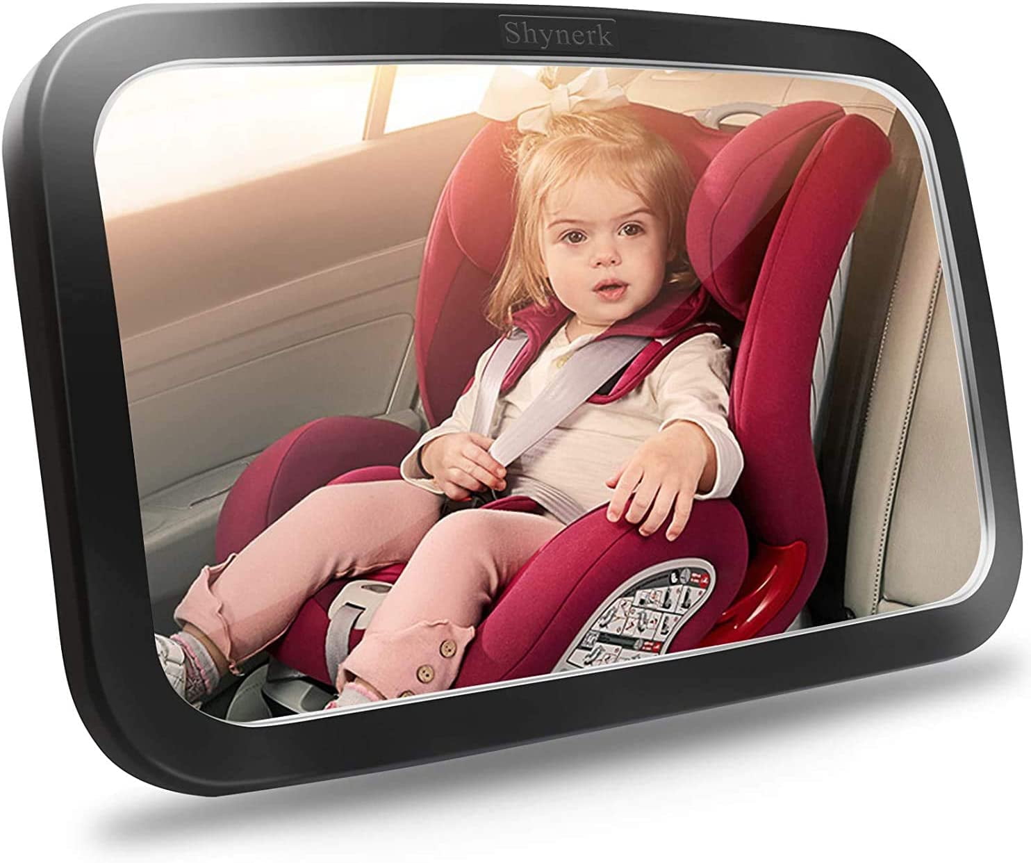 Baby Car Mirror, Safety Car Seat Mirror for Rear Facing Infant with ...
