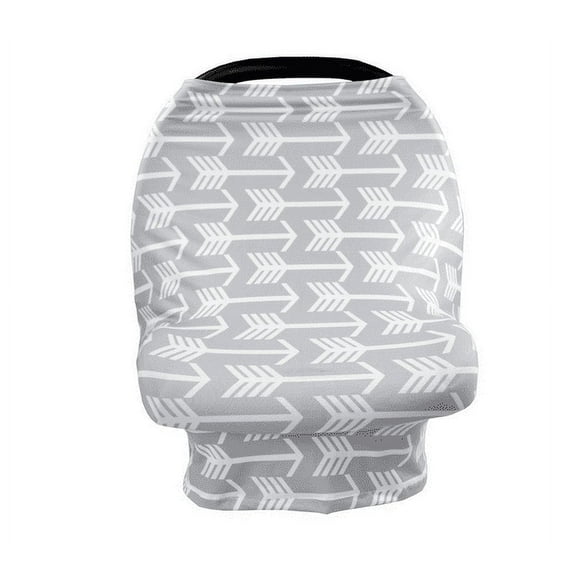 Baby Car Seat Covers Nursing Breastfeeding Scarf Stroller Cover, Multi-Purpose Infant Carseat Blanket, Travel and Shower Gift, Protective Cover for Baby Boys