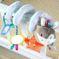 thumbnail image 1 of Baby Car Seat Toys Activity Stroller Toy for Boys Girls 0 3 6 9 10 12 Months, Cebalnir Spiral Hanging Plush Toys, Baby Shower Thank You Gifts, 1 of 6