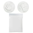Baby Care Air Drying Soft Clay Baby Handprint Footprint Imprint Kit