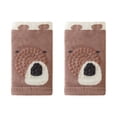 thumbnail image 1 of Baby Care Baby Crawling Knee Compression Sleeve Unisex Kneecap Coverage Baby Home Toddling Protection Pants Socks Brown One Size, 1 of 3