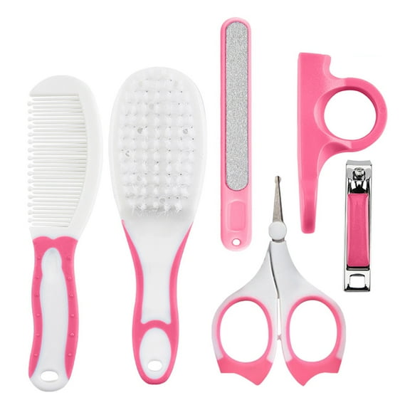 Baby Care Kit,Baby Healthcare And Kit 6 Pcs Healthcare And Kit Hair Brush Comb 6 Pcs Hair Brush Comb Nail And Kit 6 Comb Nail File Care Nursery Set Pcs Hair Brush 6 PCS