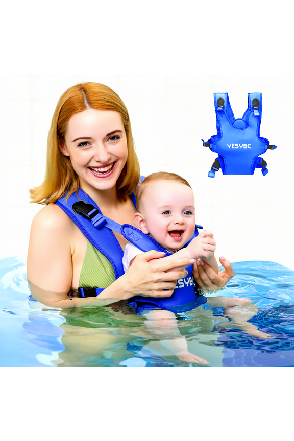 Baby Carrier, Dual-Use Adjustable Baby Sling Support Infant Chest Holder with Drawstring Backpack for Newborn to Toddler 13-33 lbs Swimming Pool Beach Land (Pink)
