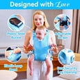 thumbnail image 1 of Baby Carrier, Dual-Use Adjustable Baby Sling Support Infant Chest Holder with Drawstring Backpack for Newborn to Toddler 13-33 lbs Swimming Pool Beach Land, 1 of 5