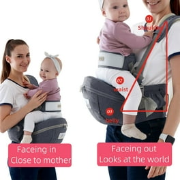 Momcozy Ergonomic Baby Carrier with Back Waist Support for Newborn to Toddler Lightweight 7 44lbs Walmart