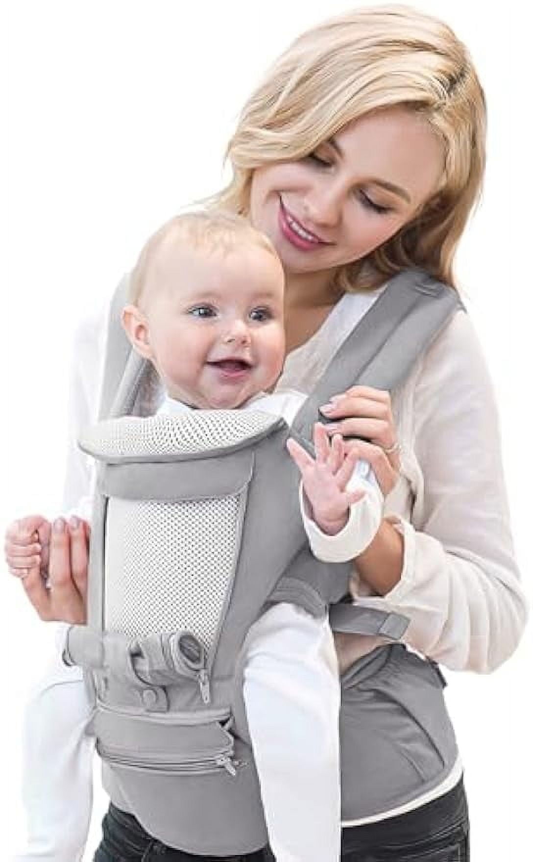 Baby Bjorn Carrier Ergonomic Baby Carrier With Hip Seat 4-in-1