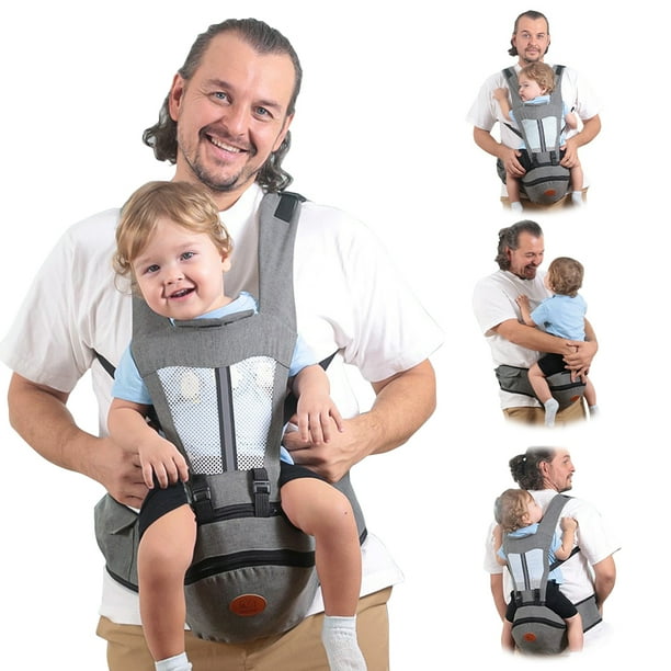 Baby Carrier with Hip Seat, iFanze 6in1 AllinOne Ergonomic Baby