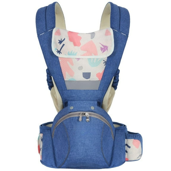 Baby Carrier with Hip seat,4 Season/ All Seasons,Ergonomic, convertible, Adjustable Baby Holder Carrier 3-in-1 Ergonomic Infant Carrier Soft Baby Holder 3 to 36 Months