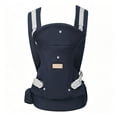 thumbnail image 1 of Baby Carrier for Newborn to Toddlers 0-48 Months (7-40 lbs) - Carrier with Ergonomic Support, Storage Pockets, and Sun Hood, 1 of 5