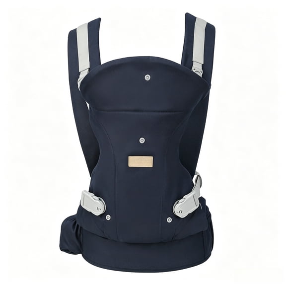 Baby Carrier for Newborn to Toddlers 0-48 Months (7-40 lbs) - Carrier with Ergonomic Support, Storage Pockets, and Sun Hood