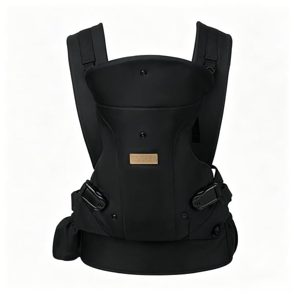Baby Carrier for Newborn to Toddlers 0-48 Months (7-40 lbs) - Carrier with Ergonomic Support, Storage Pockets, and Sun Hood