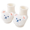 thumbnail image 1 of Baby Cartoon Bear/Rabbits Socks Antiskid Soles Socks Breathable Firstwalker Socks Winter Warm Socks 0-3 Baby Accessories, 1 of 8