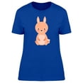 thumbnail image 1 of Baby Cartoon Bunny T-Shirt Women -Image by Shutterstock, Female Large, 1 of 2