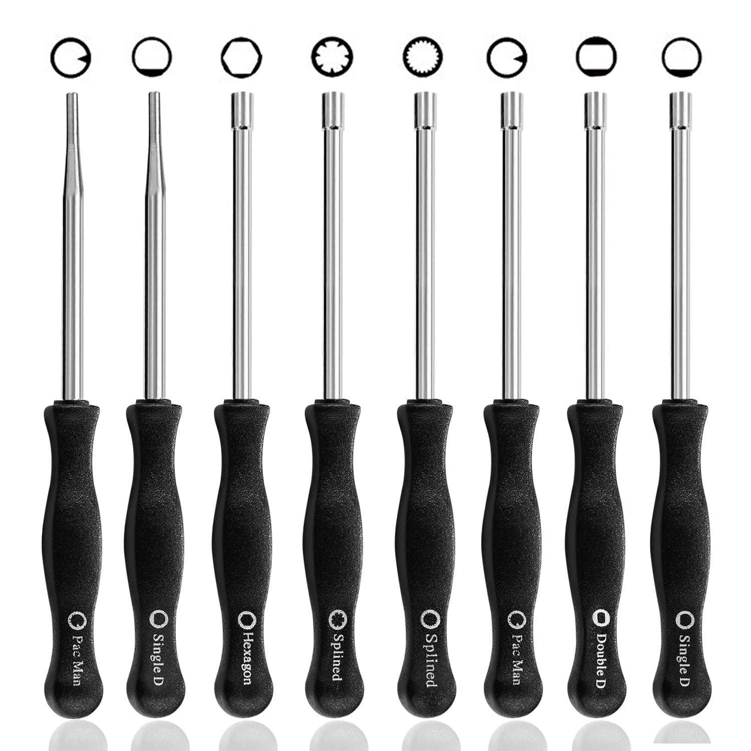 8 Pcs Carburetor Adjustment Tool Kit Screwdriver Tuneup for Common 2