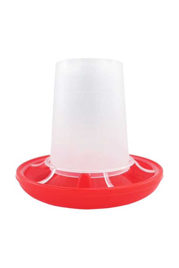 Baby Chick Feeder Waterer Kit for Poultry Feeding for Up to 6 Chicks Safe Plastic Easy to Clean Practical for Brooder