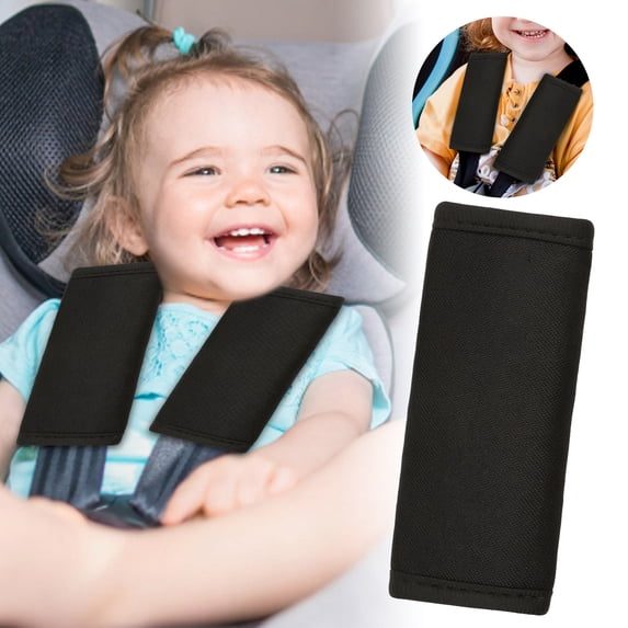 Baby Child Seat Belt Shoulder Pads Harness Strap Covers For Toddlers Travel Comfort