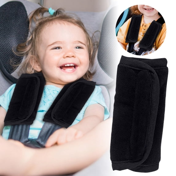Baby Child Seat Belt Shoulder Pads Harness Strap Covers For Toddlers Travel Comfort