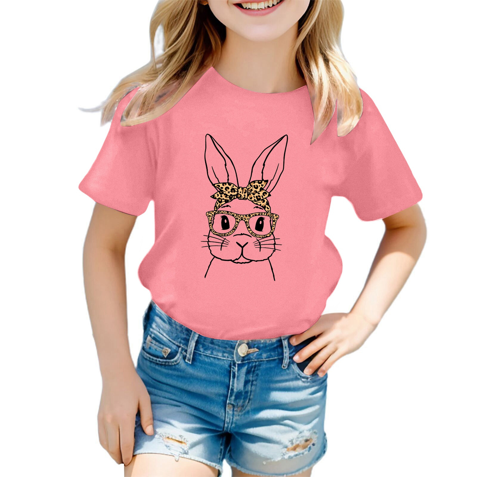 Baby Children Clothes Easter Shirt Toddler Boys Girls Happy Easter T 