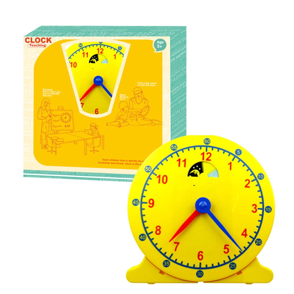 Baby Clock Toy Kids Educational Clocks for Toddlers Primary School