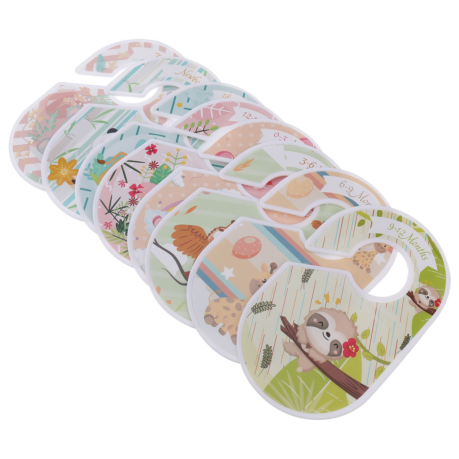 Baby Closet Dividers Size Divider Clothing Hangers Clothes Age Rack Infant Separator Nursery Diy