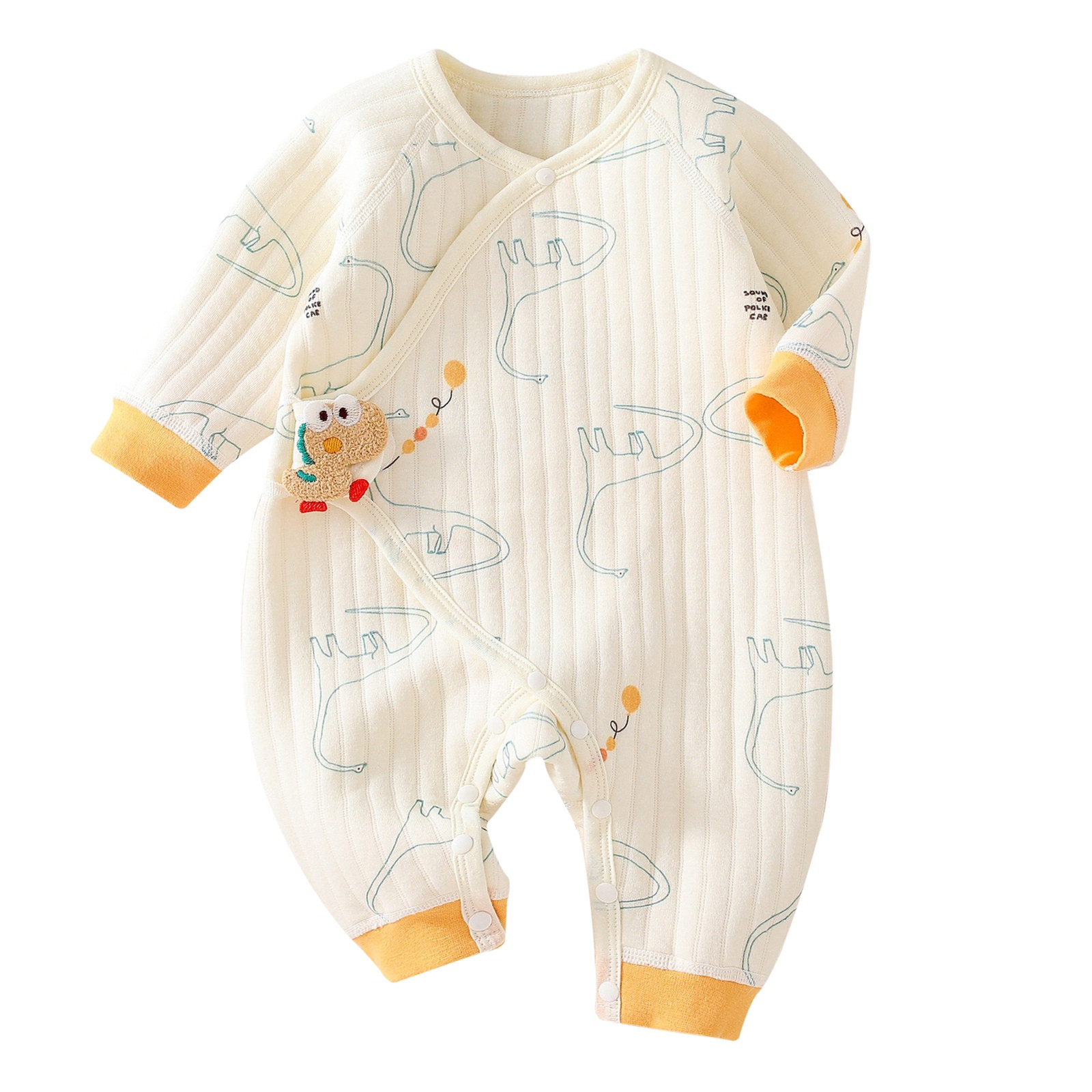 Baby Clothes Autumn Winter Spring Pajamas Jumpsuit Butterfly Clothes