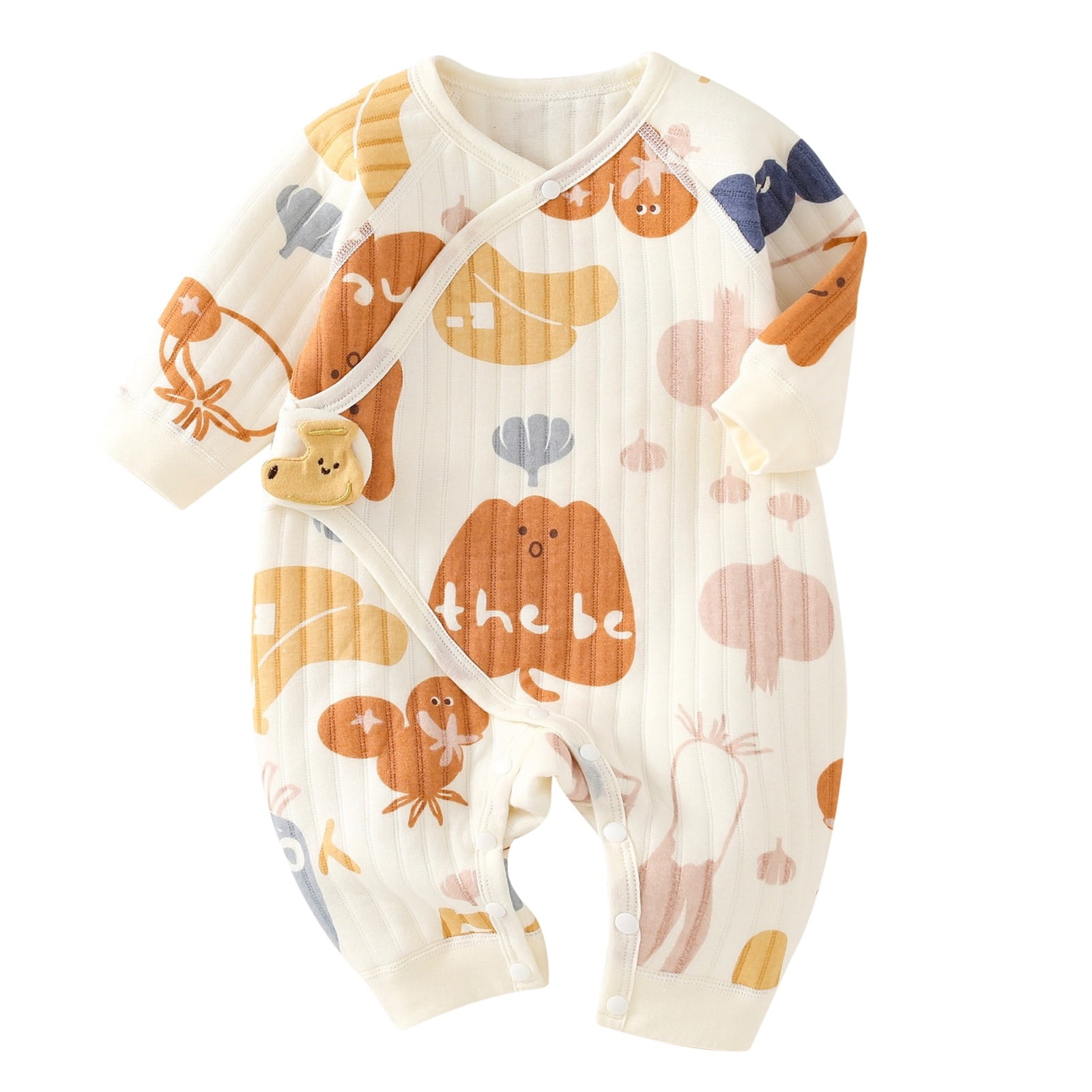 Baby Clothes Autumn Winter Spring Pajamas Jumpsuit Butterfly Clothes