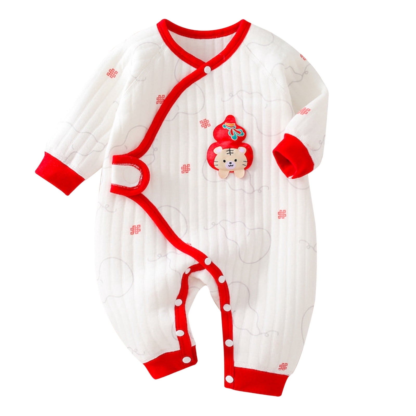 Baby Clothes Autumn Winter Spring Pajamas Jumpsuit Butterfly Clothes