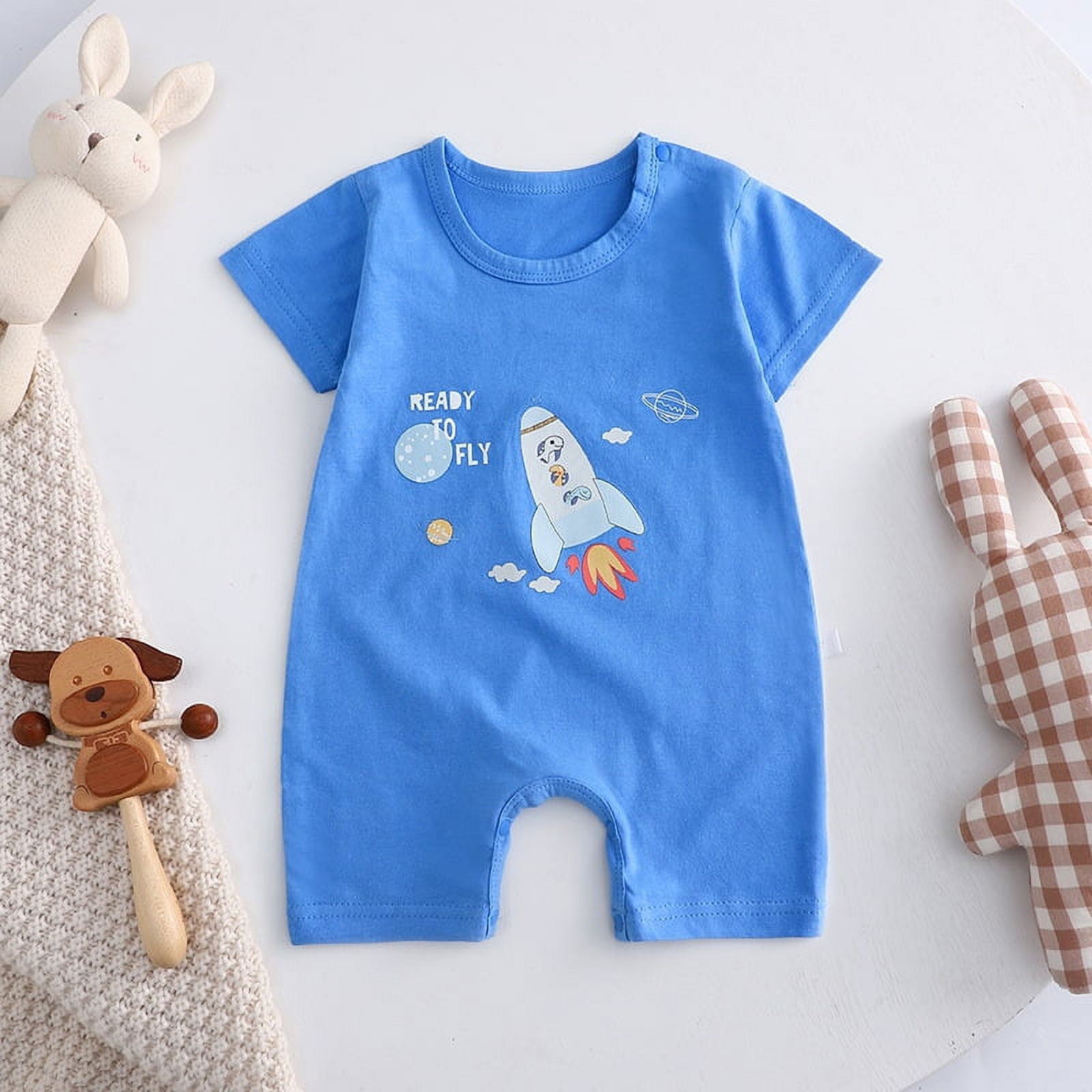 Baby Clothes Bodysuit for Newborn Infant Jumpsuit Boys Girls Letter ...