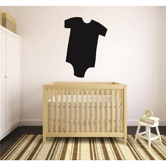Baby Clothes Boy Girl Unisex Newborn Infant Nursery Bedroom Decor Peel & Stick Sticker Vinyl Wall Decal 20x40 Inches