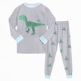 thumbnail image 1 of Baby Clothes Boy Toddler Fall Winter Cute Long Sleeve Elastic Waist 6 12 18 24 Months Everyday Outfit Set 2 Pcs, 1 of 9