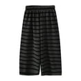 thumbnail image 1 of Baby Clothes Girls Boys Pajamas Pants Striped Wide Leg Elastic Waisted Lightweight Loungewear Pant, 1 of 5